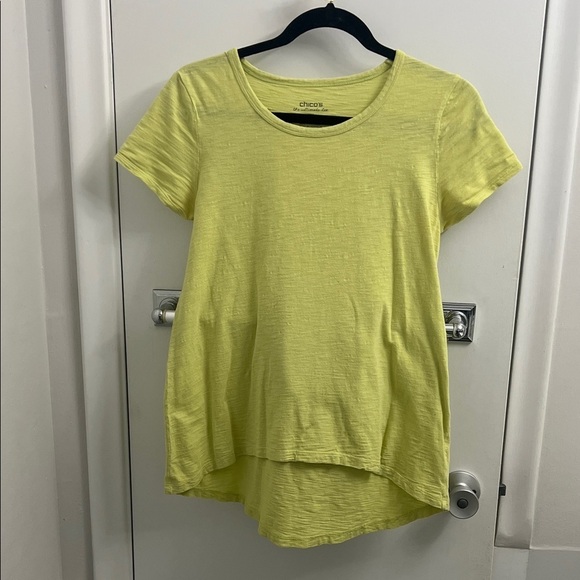 Chico's Tops - Chico's Lemon Short Sleeve Tee